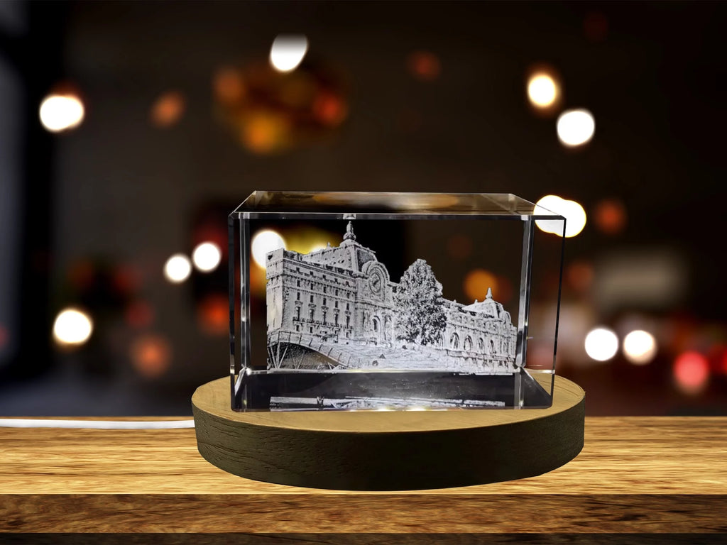 3D Engraved Crystal Keepsake O545591