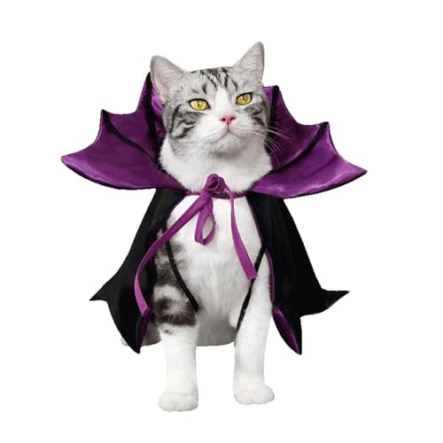 Halloween Pet Cosplay Vampire Cloak Attire L414