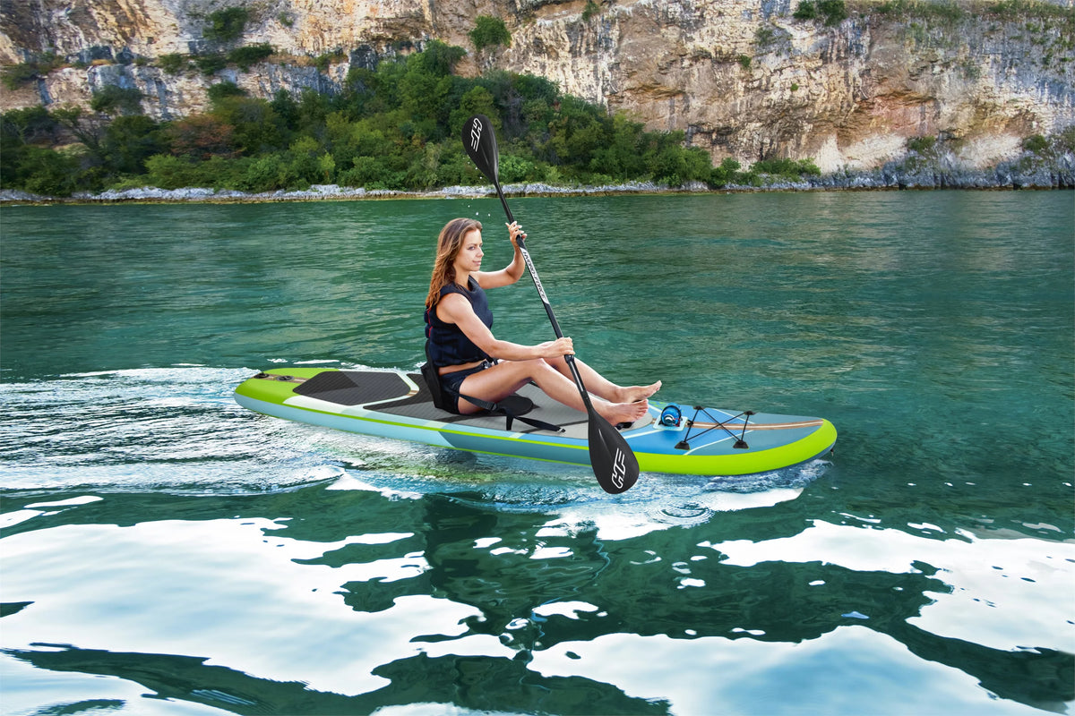 Inflatable Convertible Stand-Up Paddleboard and Kayak Set N342241