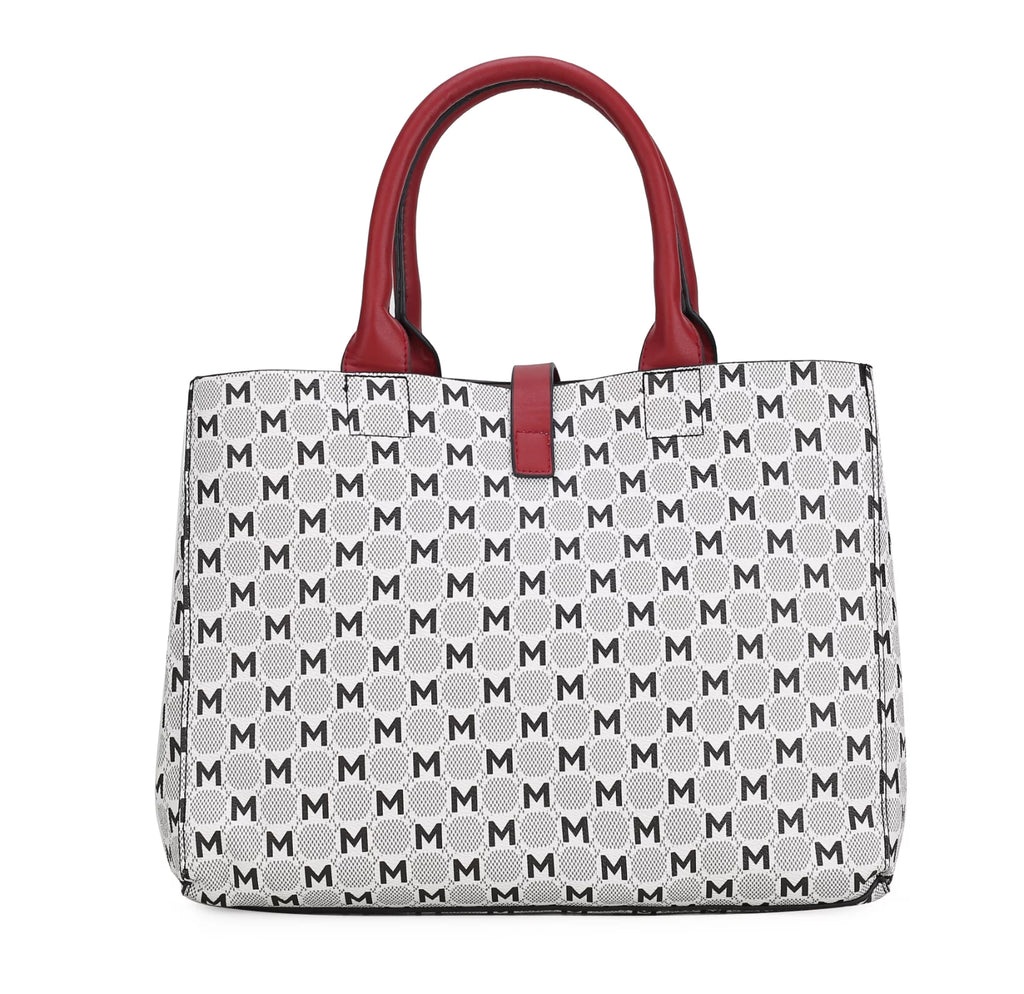 Satchel Handbag with Wallet 2 Pieces H53877
