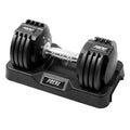10-50 lb Adjustable Dumbbell, Black R89892