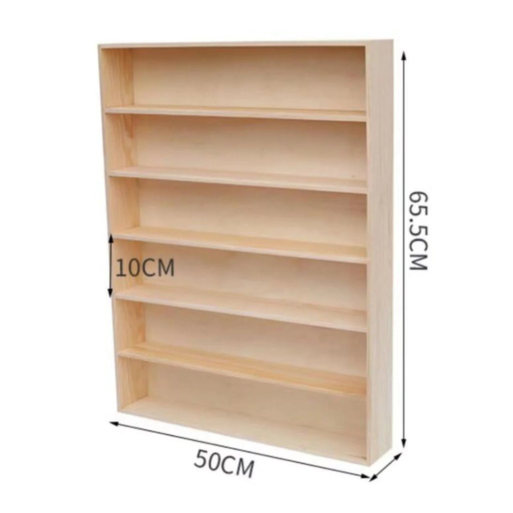 Wooden 6 Layer Display Shelf Organizer C93363