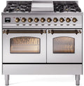 40 Dual Fuel Propane Gas Range in Stainless Steel Y53808