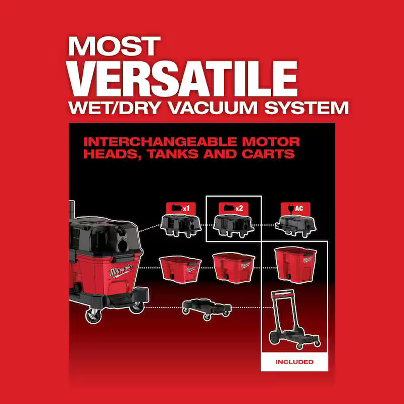 12 Gal. Cordless Wet/Dry Shop Vac Kit with Non-Marring Kit U879191