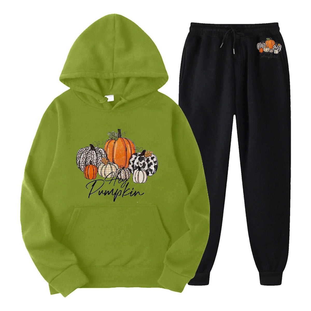 Womens Two Piece Hoodie and Sweatpants Set R728