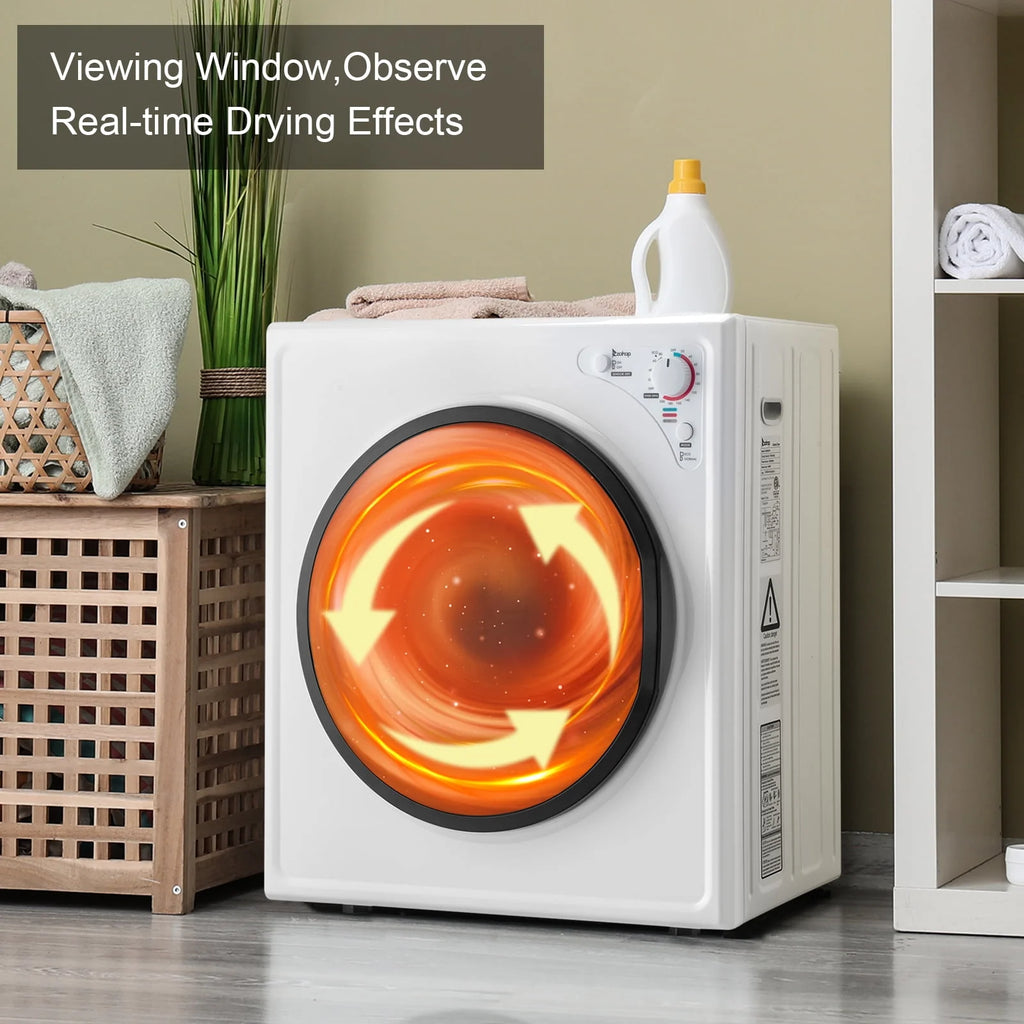 Stainless Steel Compact Electric Clothes Dryer B844