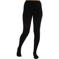 Womens Opaque Compression Pantyhose 20-30mmHg Black Large K6062
