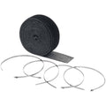 Black 2in. x 25ft. Exhaust Wrap Kit G705588