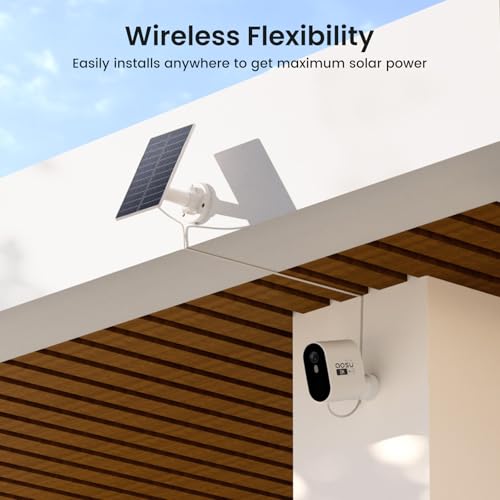 Solar Security Cameras Wireless Outdoor 2K QHD 4-Cam Kit O219