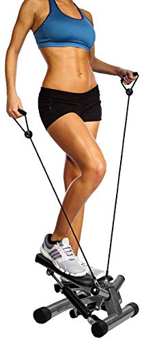 Adjustable Mini Stepper with Resistance Bands Z5138
