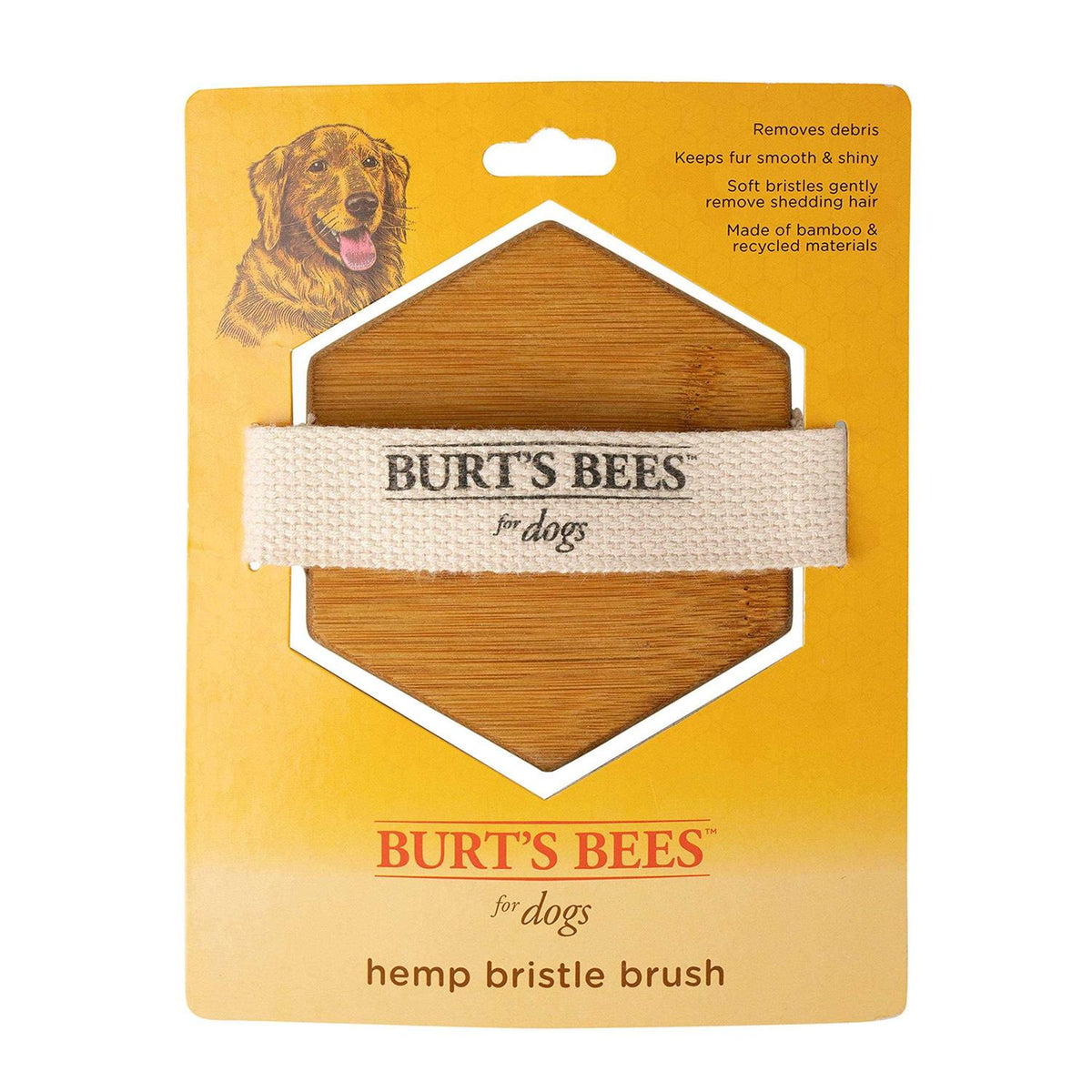Palm Hemp Bristle Brush for Dogs R661