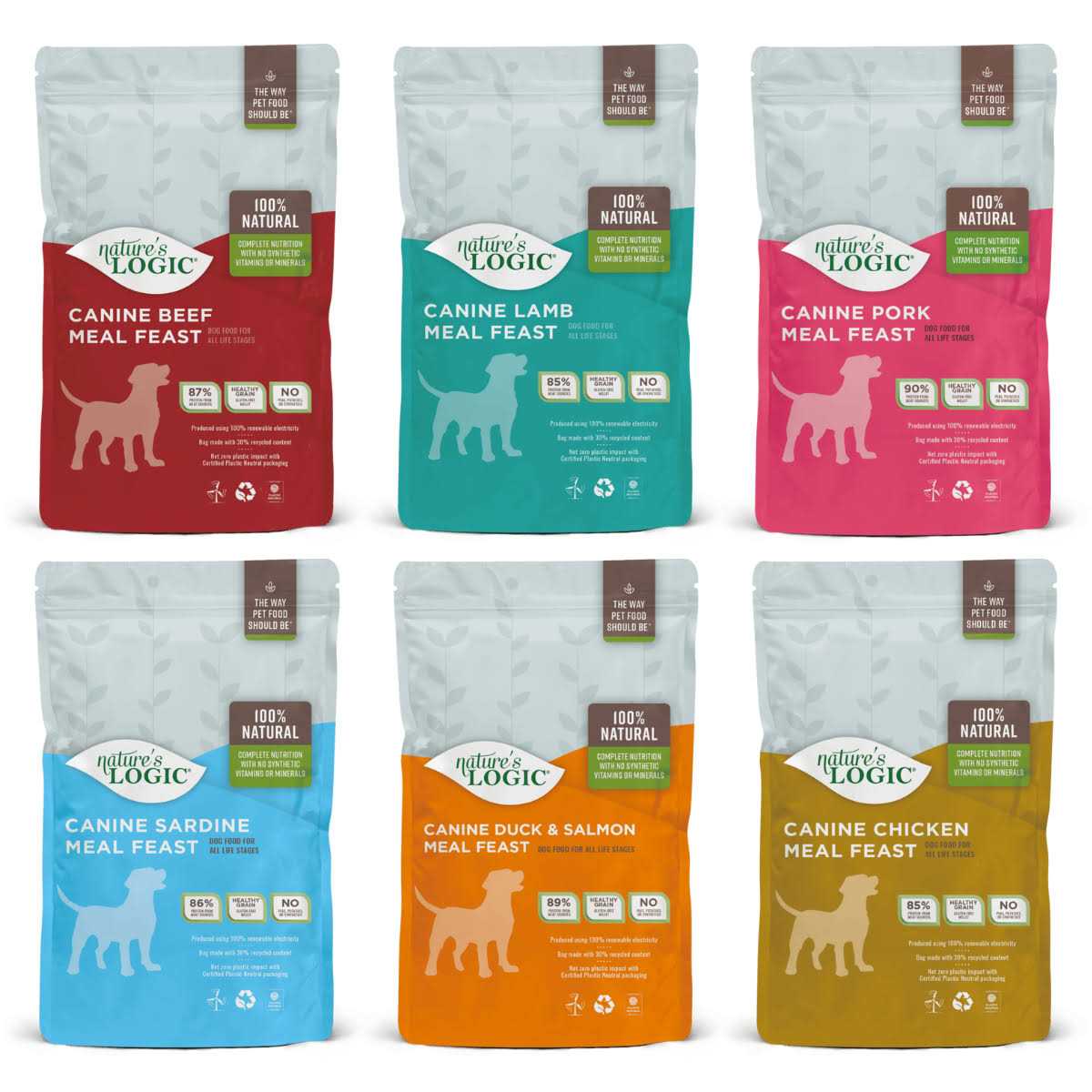 Pork Meal Feast Dry Dog Food Z730273