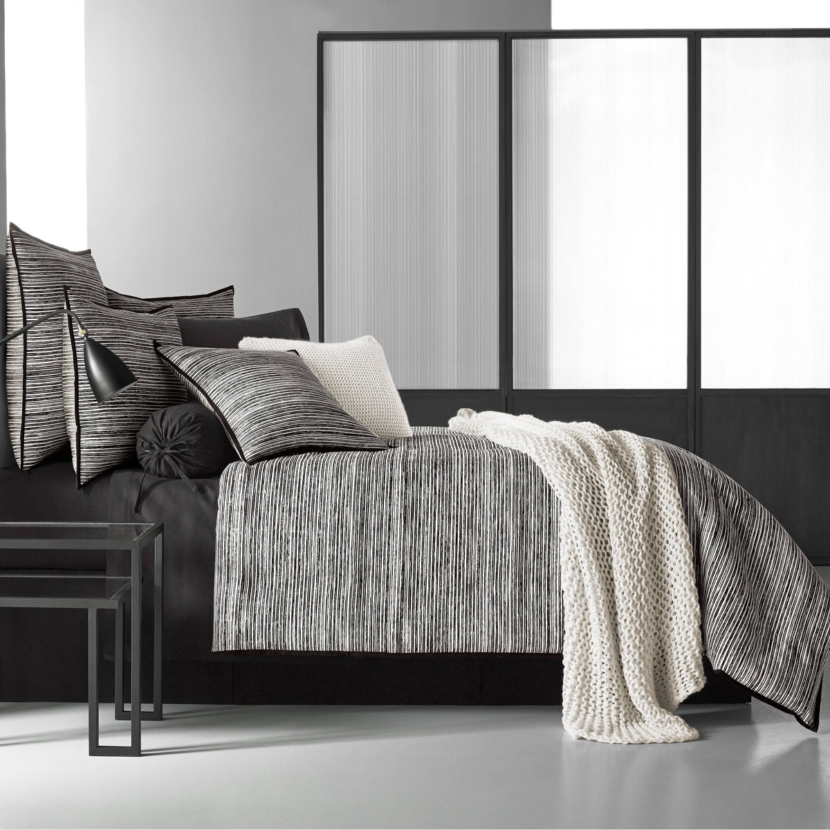 Black King Comforter Set Y7253