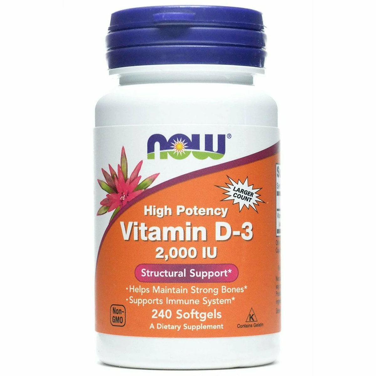 Vitamin D-3 2000 IU 240 softgels V3361