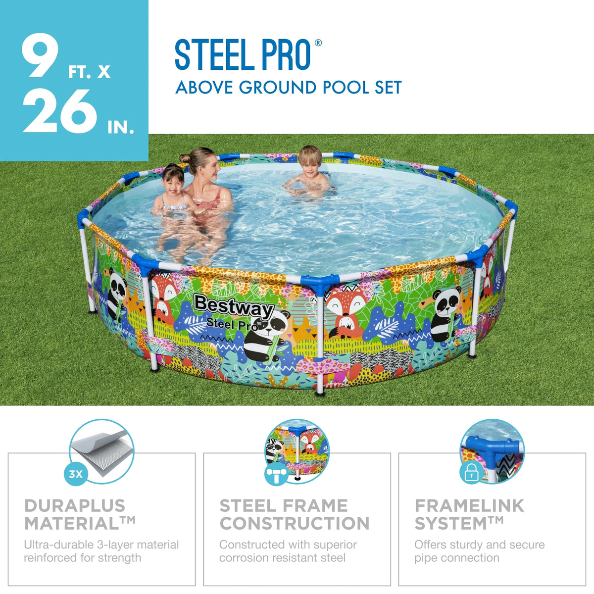 Round Outdoor Swimming Pool O1337