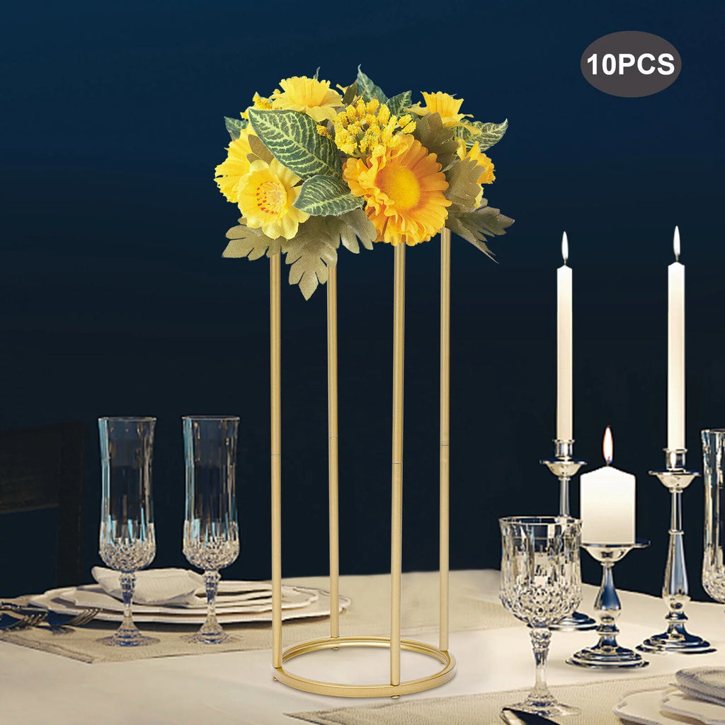10Pcs 60cm Tall Rectangular Flower Stand H582982