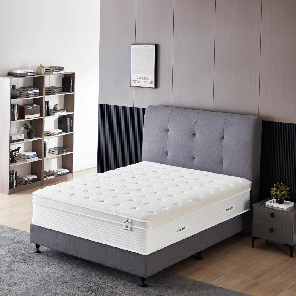 16 Inch Cool Memory Foam Pocket Spring Hybrid Mattress X804189
