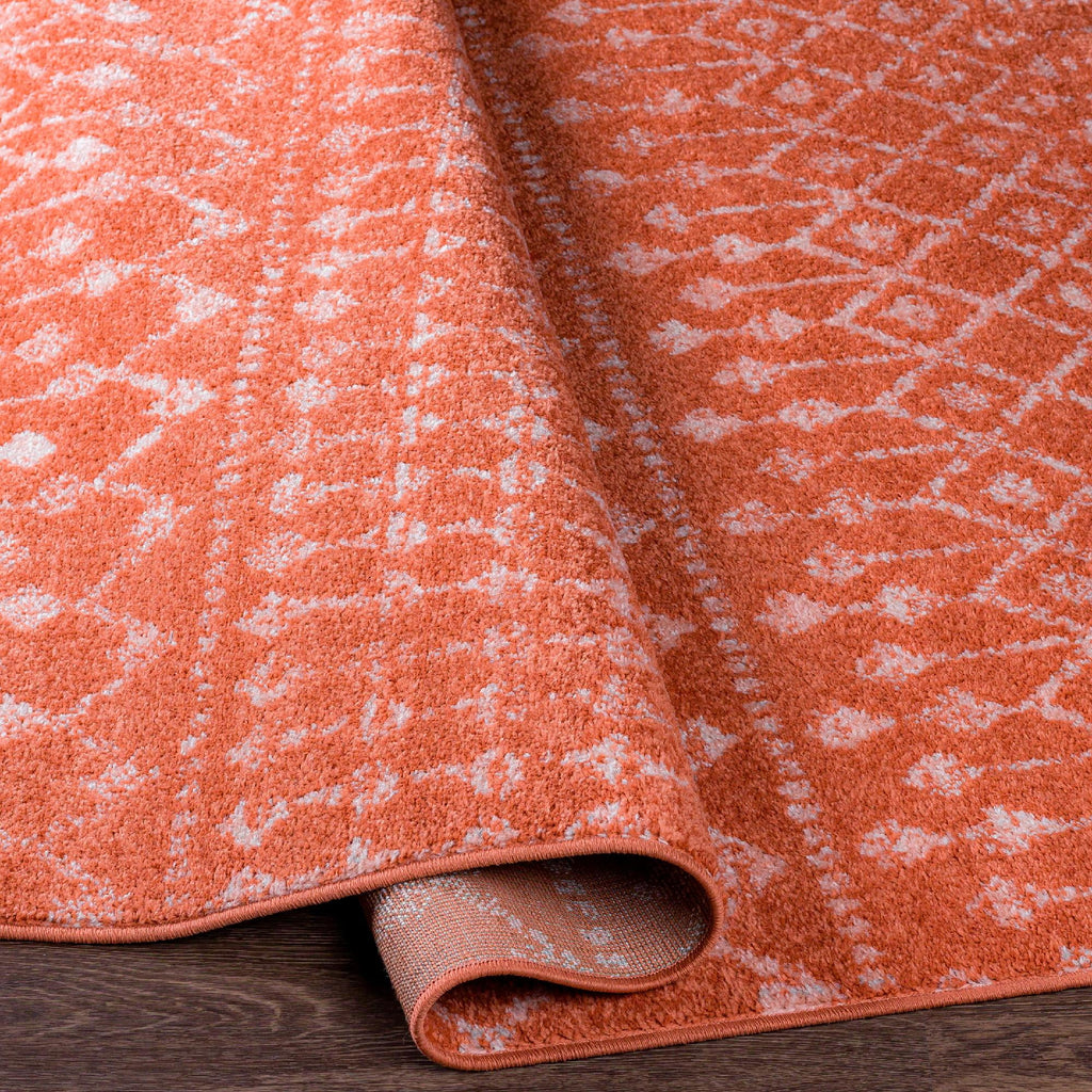 5x7 Coral Area Rug M695467