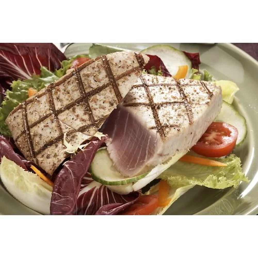 8 Ounce Vacuum Packed Skinless Boneless Wild Tuna Steak U4069