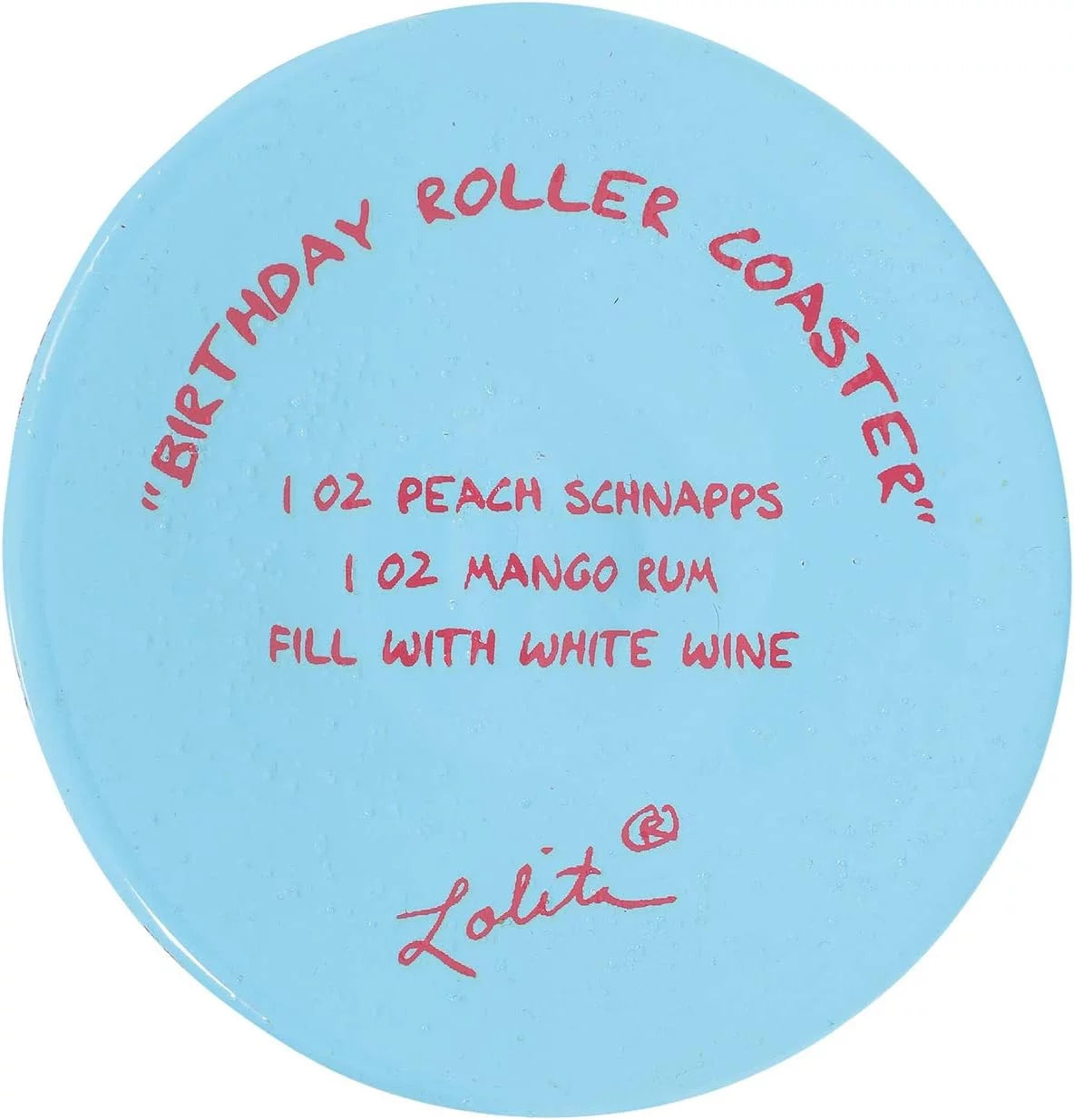 Hand-Painted Wine Glass, 1 Count (Pack Of 1), Multicolor M915