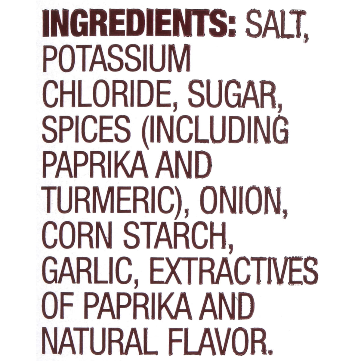 25% Less Sodium Seasoned Salt 8 Oz Pack Of 12 H763