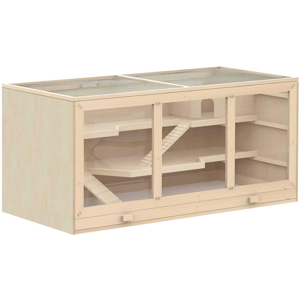 Extra Large Wooden Small Animal Habitat P1919
