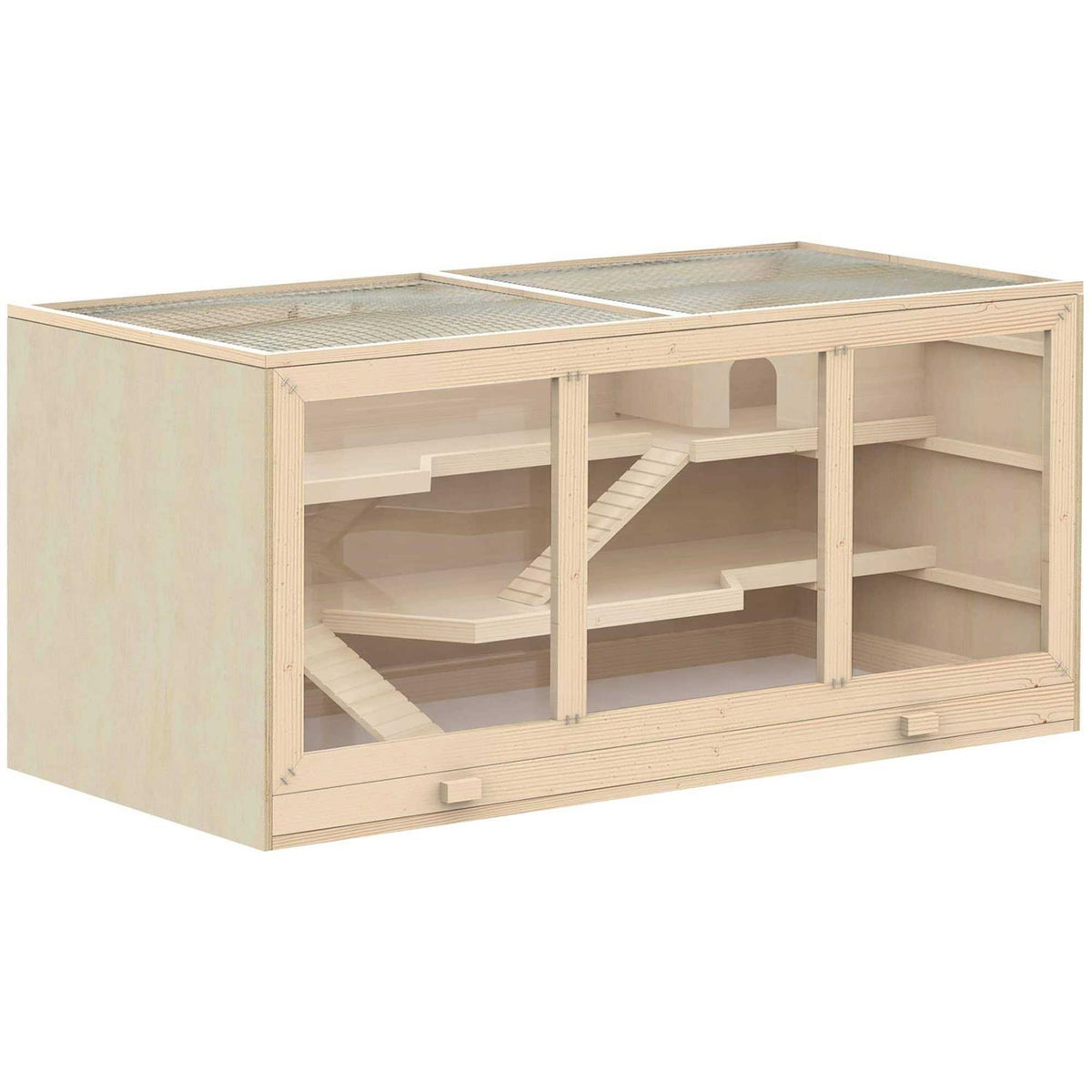 Extra Large Wooden Small Animal Habitat P1919