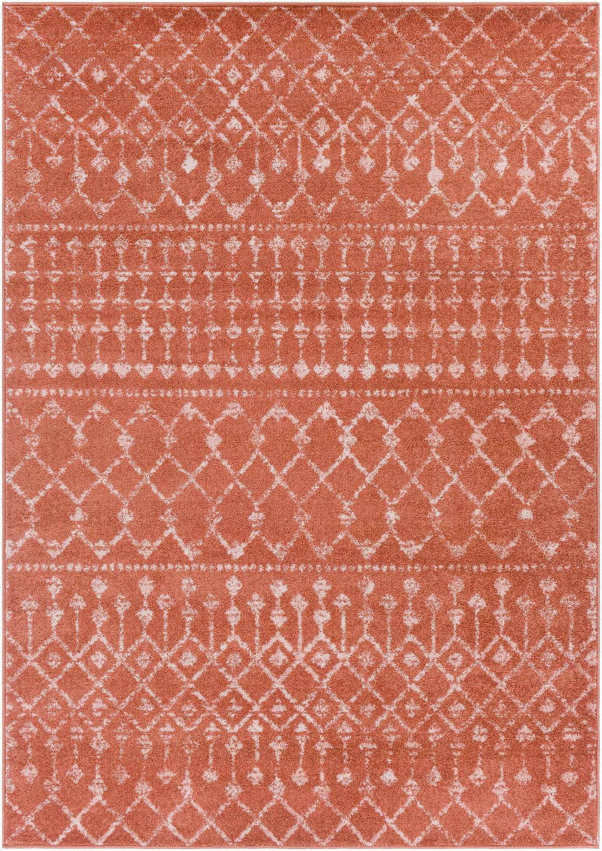 5x7 Coral Area Rug M695467