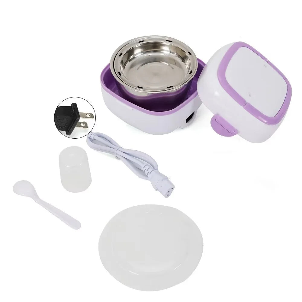 Portable Electric Lunch Box Food Heater 1L Stainless Steel X835