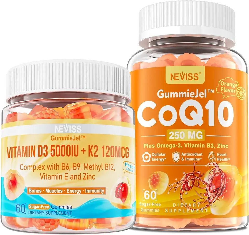 Vitamin D3 K2 CoQ10 Gummies J506