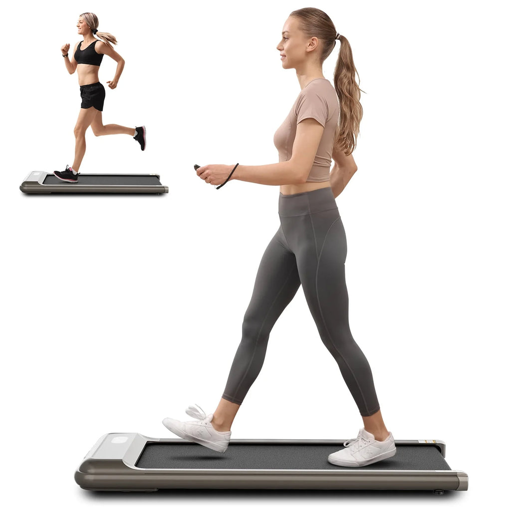 Treadmill Walking Pad with Remote Control 2 in 1 Portable Y406787