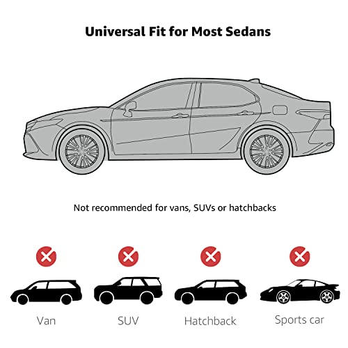 Silver Weatherproof Car Cover 150D Oxford K3594