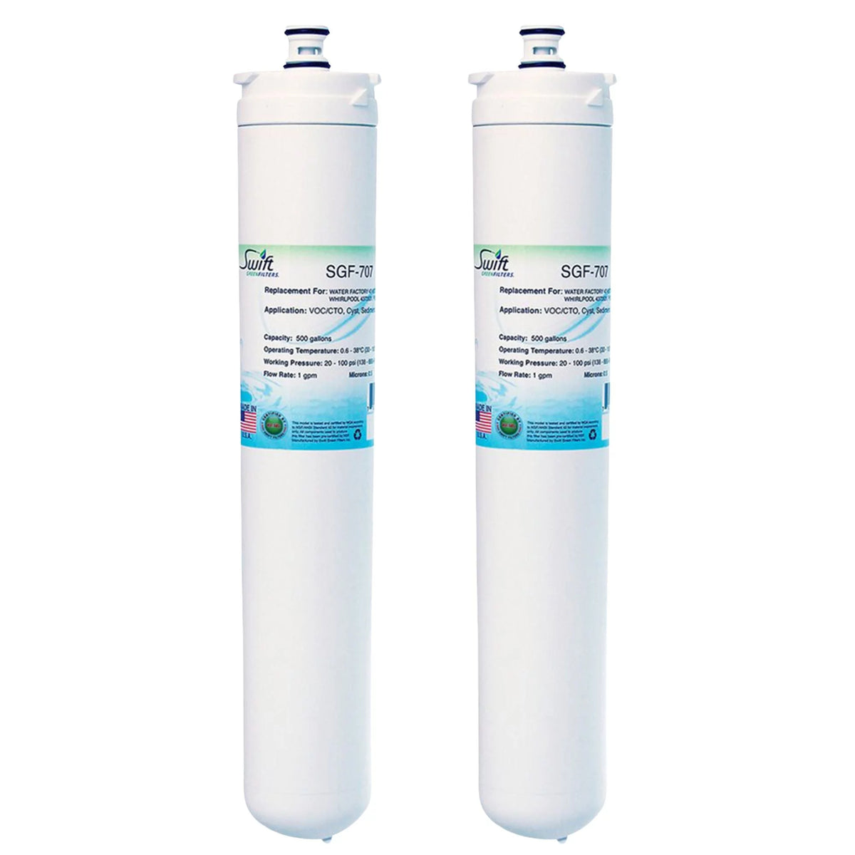 Compatible Commercial Water Filter Pack of 2 C308550