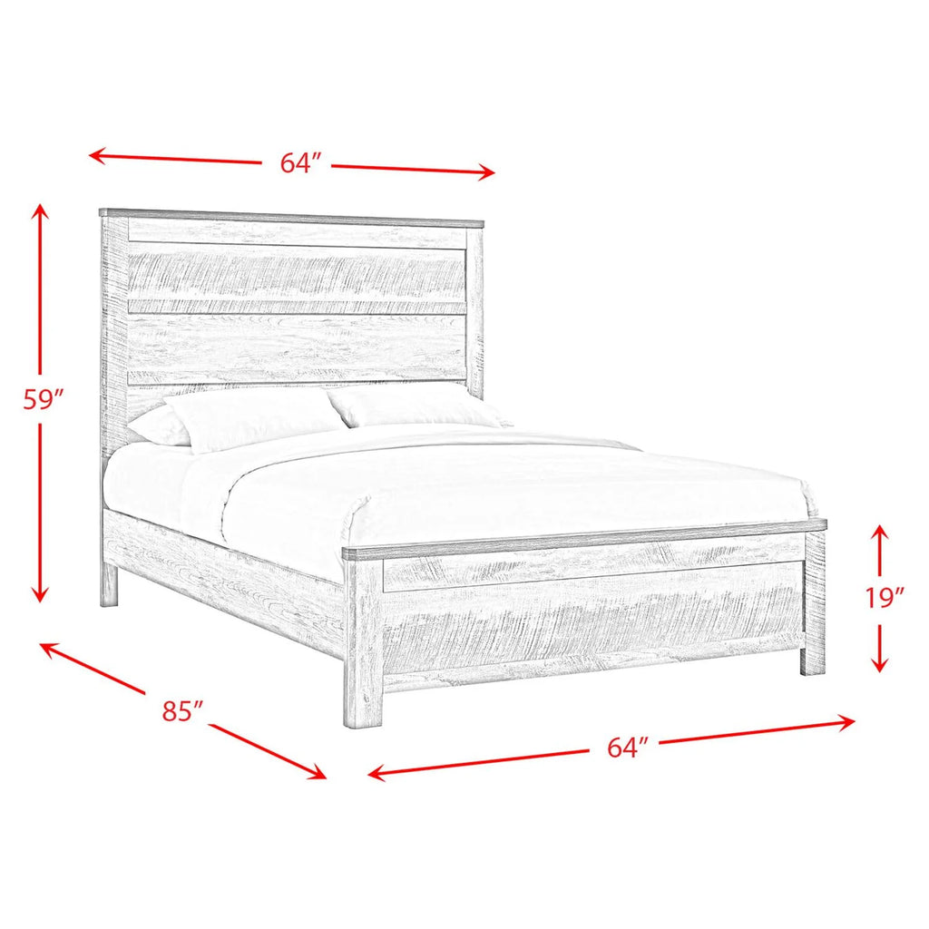 Queen Panel 4PC Bedroom Set I16872