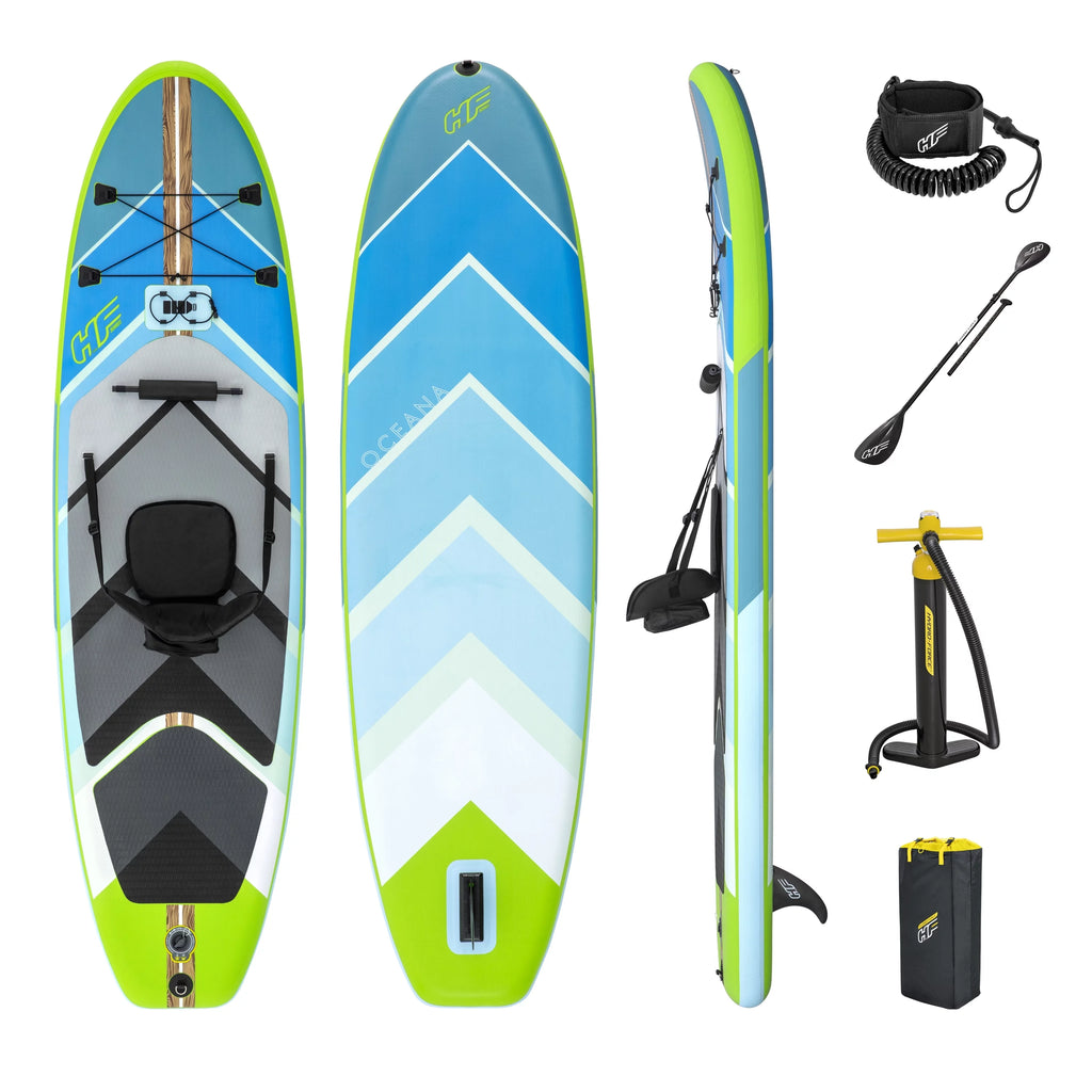 Inflatable Convertible Stand-Up Paddleboard and Kayak Set N342241