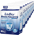 Incontinence Booster Pads, 128 Count Long Length T973