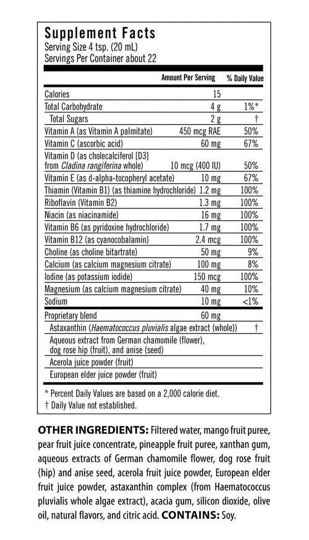 Liquid Multivitamin 15 Oz R28253