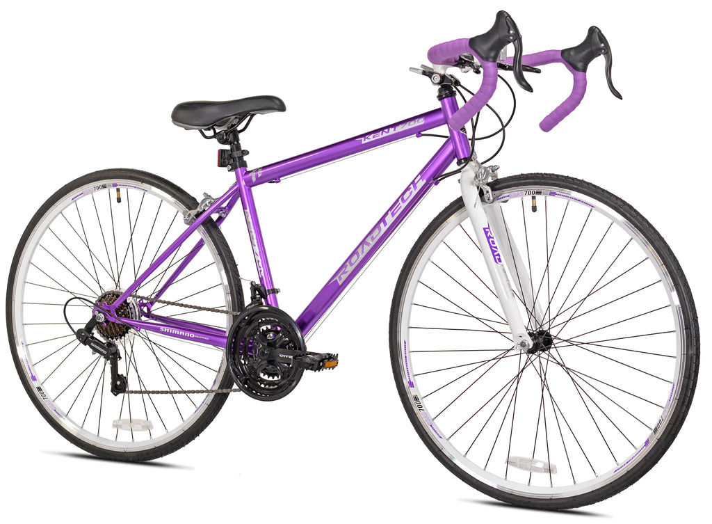 700c Women's Road Bicycle Purple/White L159401