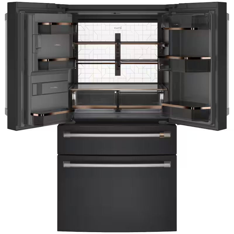 4 Door French Door Refrigerator with Convertible Middle Drawer P184
