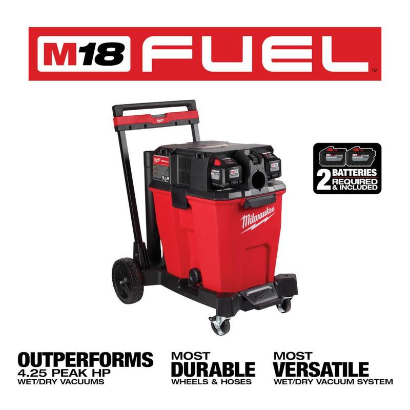 12 Gal. Cordless Wet/Dry Shop Vac Kit with Non-Marring Kit U879191