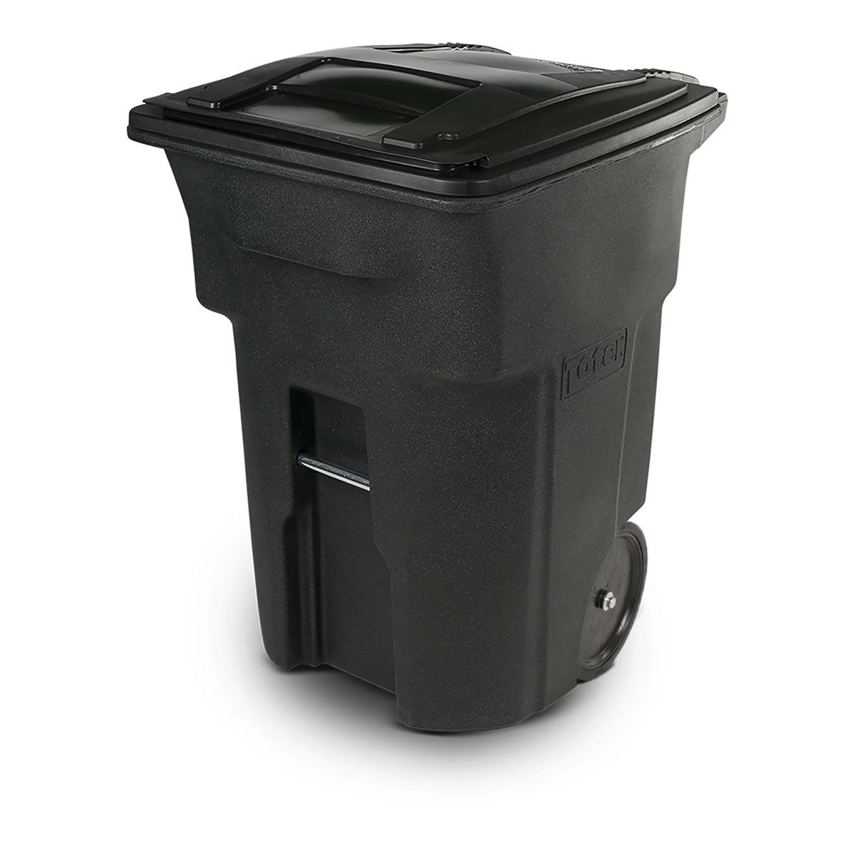 96 Gal. Trash Can with Wheels and Lid J494