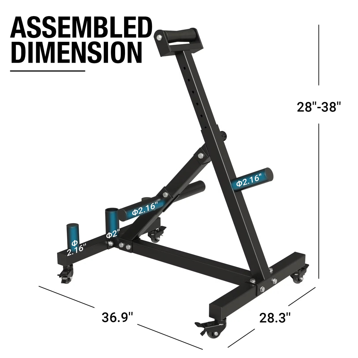 Landmine Squat Attachment with Viking Press T6881