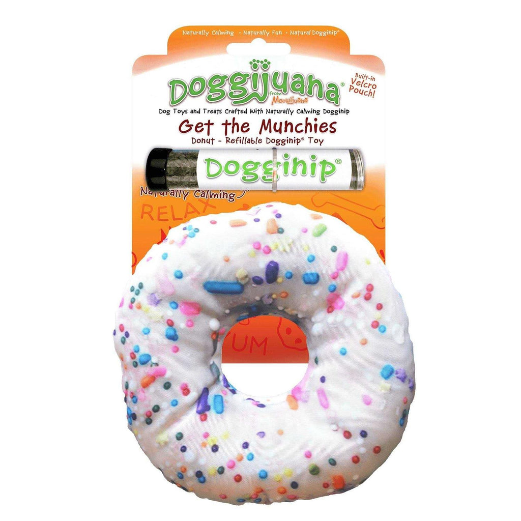 Refillable Donut Dog Toy G6506
