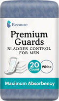 Men's Bladder Control Guards 20 Count Individually Wrapped V112