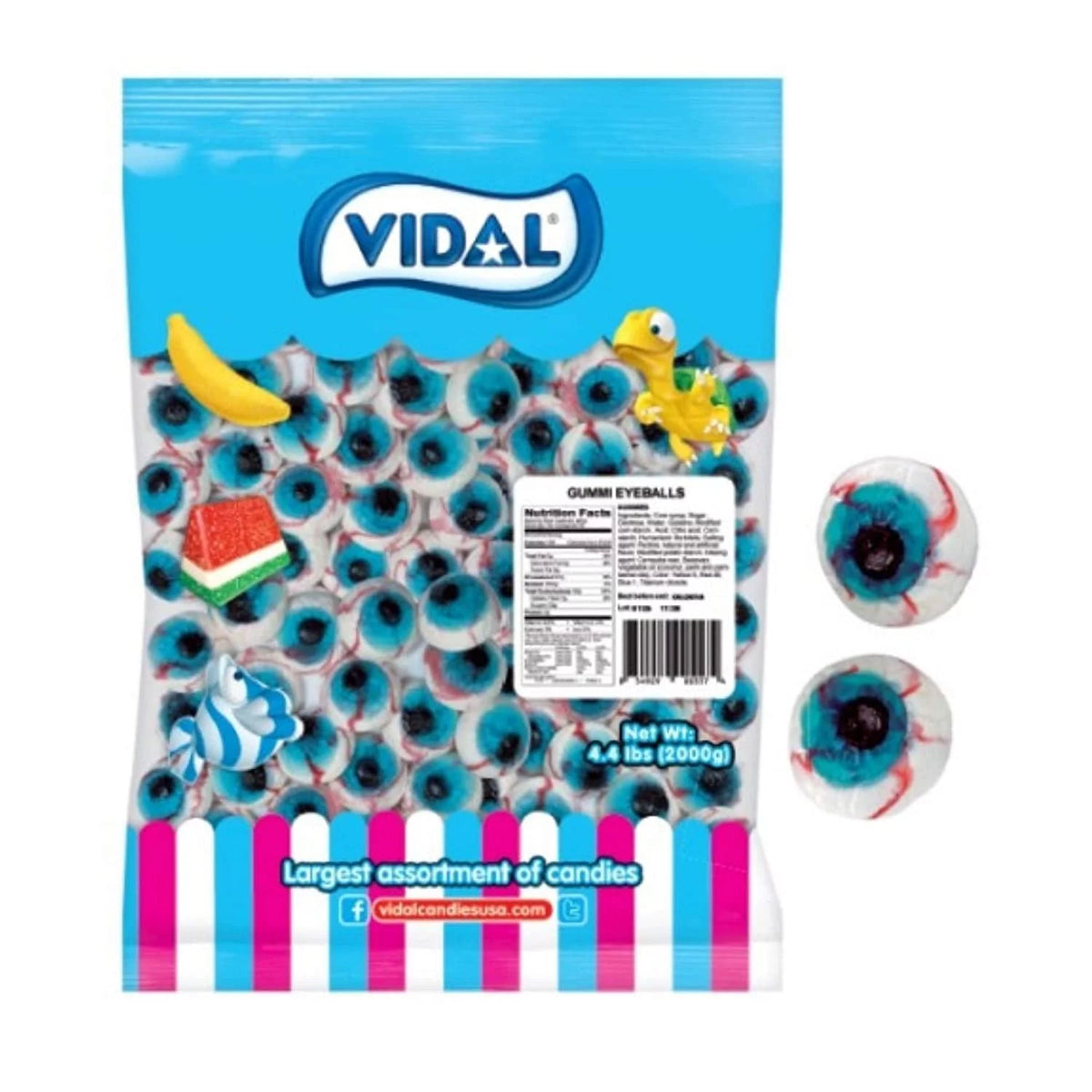 Gummi Eyeballs 4.4 LB Bulk Bag J82856
