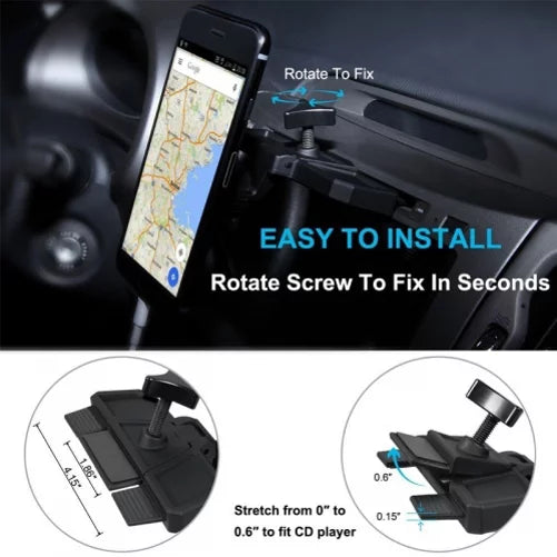 Magnetic CD Slot Car Mount X96935