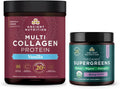 Vanilla Multi Collagen Protein Powder 60 Servings and Berry Supergreens Powder 12 Servings N588