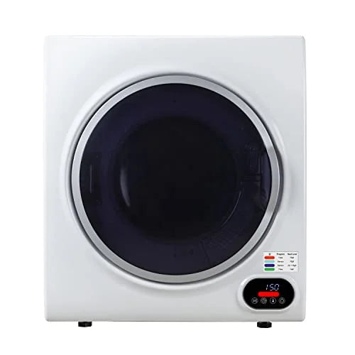 3.5 cu.ft. Compact Digital Vented Sensor Dryer in White B4596