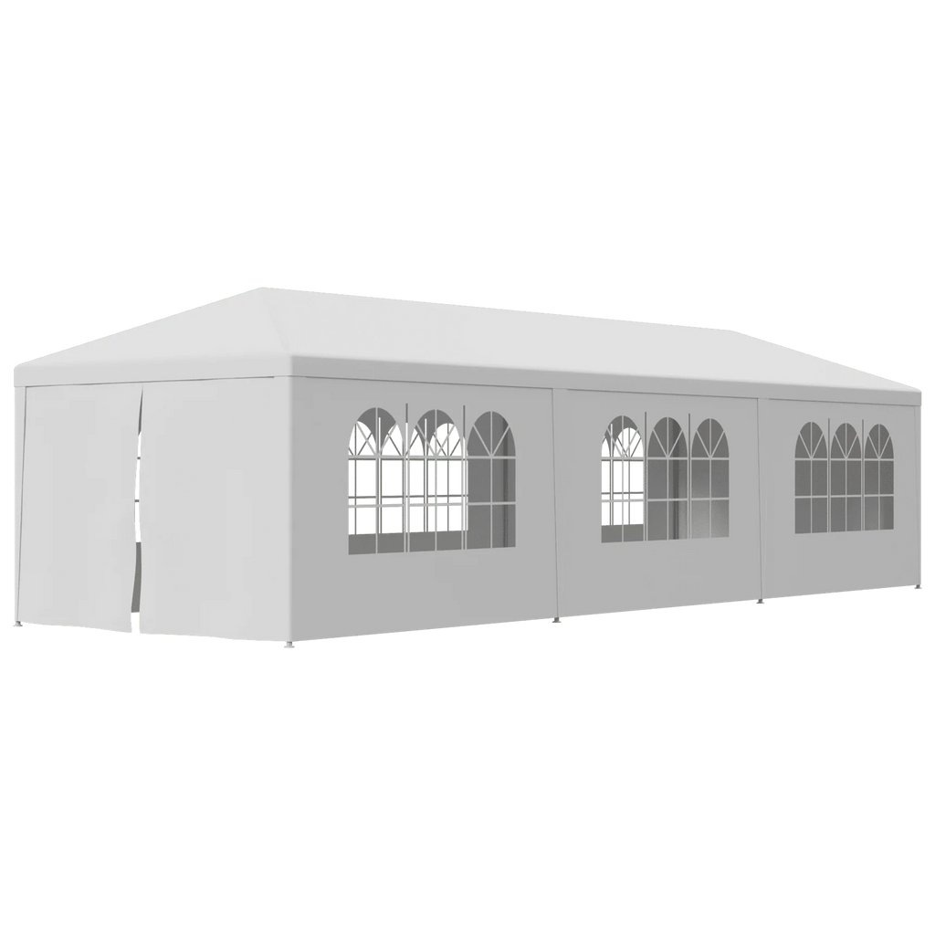 White 10 x 30' Canopy Tent C7778