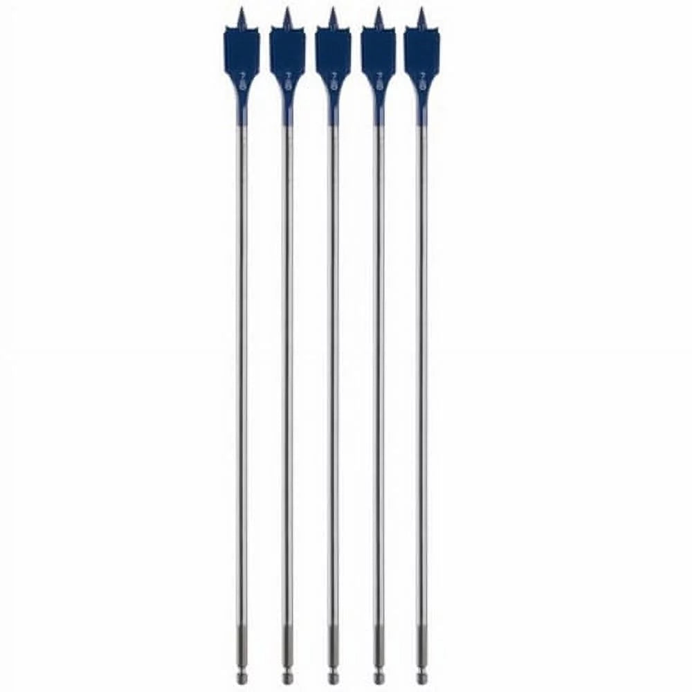 5 Pack of 7/8 In. x 16 In. Spade Bits H7840